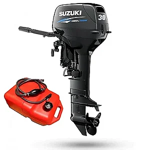 Motor de popa Suzuki 30 HP 2T - Partida elétrica - Preço para Pessoa Jurídica