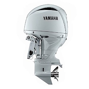 Motor de Popa Yamaha 200 HP QET2L Branco - 4 Tempos -  Rabeta 20 pol. - Faturamento INSCRIÇÃO ESTADUAL E PRODUTOR RURAL REGIÃO NORTE, NORDESTE E CENTRO-OESTE