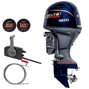 Motor de popa Yamaha VMAX 115 HP 4 Tempos SHO 20 Pol. Comando e Power Trim - Faturamento INSCRIÇÃO ESTADUAL E PRODUTOR RURAL REGIÃO NORTE, NORDESTE E CENTRO-OESTE