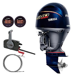 Motor de popa Yamaha VMAX 150 HP 4 Tempos SHO 20 Pol. Comando e Power Trim - Faturamento INSCRIÇÃO ESTADUAL E PRODUTOR RURAL REGIÃO NORTE, NORDESTE E CENTRO-OESTE