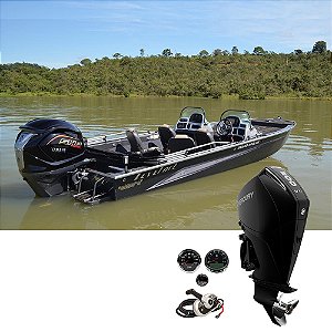 Barco Levefort Grand Apolus S Freestyle Special Series+ Mercury 200 HP 4T V6 - Fat. PJ + Carreta Rodoviária+ Acessórios de montagem