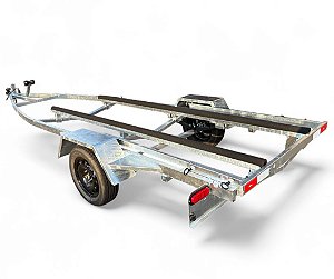 Carreta Rodoviária Martinelli Galvanizada para barcos com motores até 60 HP
