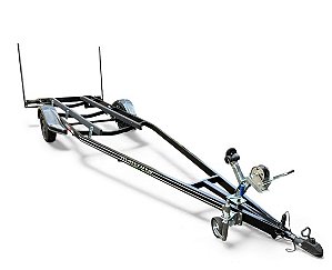 Carreta Rodoviária Luxo para barcos de alumínio com motores até 60 hp