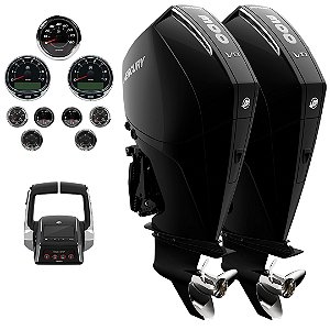 Parelha motor de popa Mercury 2X 300 HP EFI 4T V8 25" DTS Comando Eletrônico - Faturamento INSCRIÇÃO ESTADUAL E PRODUTOR RURAL REGIÃO NORTE, NORDESTE E CENTRO-OESTE