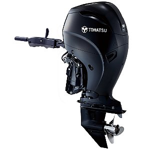 MOTOR DE POPA TOHATSU 90 HP 4T MFS90AETL ELÉTRICO COM MANCHE BIG TILLER E POWER TRIM - PREÇO PRABETA LONGA 20" - PREÇO PRODUTOR RURAL E PJ