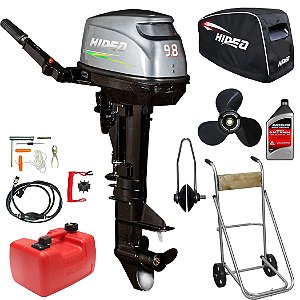 Motor de Popa Hidea 9.8 HP FHS 2T + Special Kit - Edição Exclusiva Martinelli - Faturamento CNPJ ou Produto Rural Exceto SP