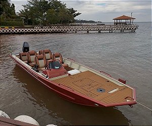 Barco Martinelli Dream Bass 6.0 G3 + Mercury 60 hp ELPT 4T Fat. PJ + Carreta + Acessórios montagem