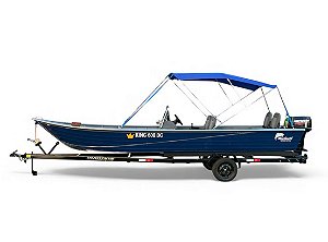 BARCO MARTINELLI KING 600 DC G2 + MERCURY 0 HP 2T PARTIDA ELÉTRICA POWER TRIM FAT. PJ + CARRETA + ACESSÓRIOS DE NAVEGAÇÃO INSTALADOS