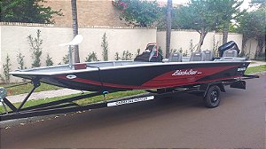 Conjunto Barco Uai Black Bass 6.0 Pro Team + Motor Mercury 50 HP 2T ELPTO montado e pronto para navegar - Preço PJ ou Produtor Rural