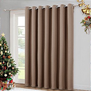 Cortina Blackout Em Tecido Para Porta 2,80m X 2,20m Premium