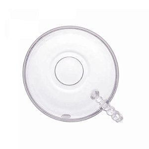 Conjunto 4 Xícaras De Chá De Cristal Sem Pires Pearl 180ml - Wolff