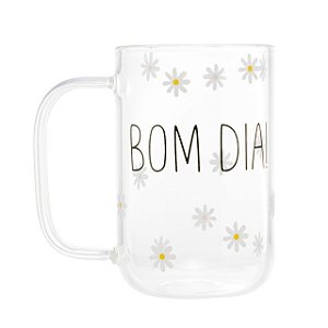 Conjunto 2 Canecas De Vidro Borossilicato De 280ml Wolff