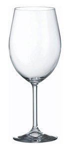 Conjunto 6 Taças Cristal Ecológico Para Água Columba 650ml Bohemia