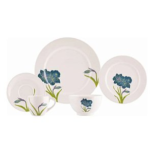 Jogo Porcelana Schmidt Real 20pçs – Linha Amarilis