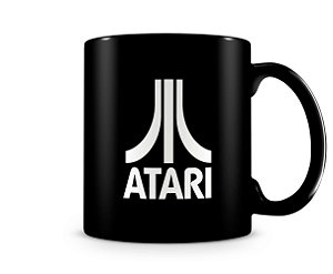 Caneca Atari Logo Black