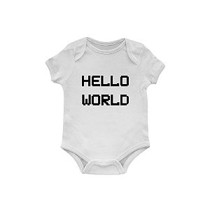 Body Bebê Hello World