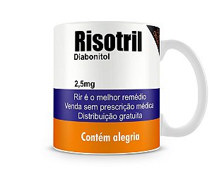 Caneca divertida Risotril