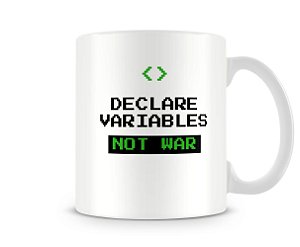 Caneca dev declare variables not war