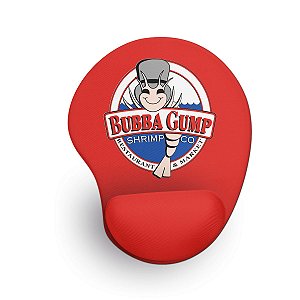 Mouse Pad Ergonômico Forrest Gump Bubba Gump 24x19cm