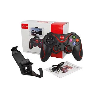 Controle Joystick Bluetooth para celular Android/IOS Lehuai