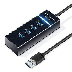 Hub USB 3.0 4 Portas 5 Gbps Super Speed