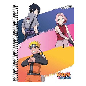 Caderno Naruto Personagens II 10 Matérias