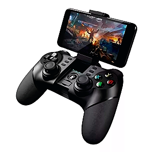 Controle Gamepad 3 em 1 Ipega 9076 para IOS, Android, TV e PC Bluetooth