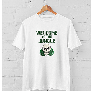 Camiseta Algodão Unissex GNR Welcome To The Jungle