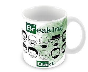 Caneca Breaking Bad Faces