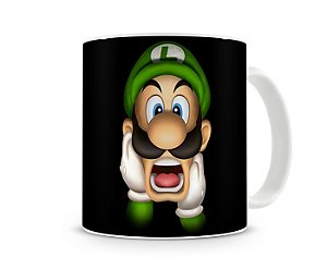 Caneca Yoshi Super Mario Jogo Efeito Plástico Bolha