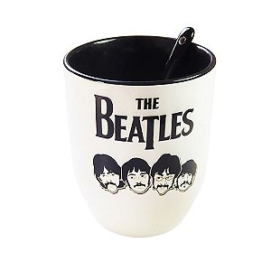 Caneca com colher Beatles