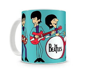 Caneca Beatles Desenho Banda