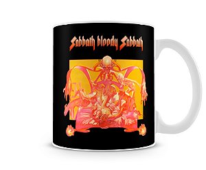 Caneca Black Sabbath bloody sabbath