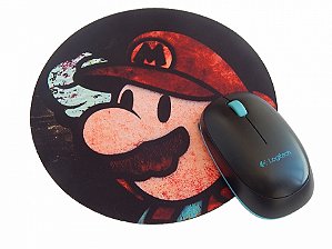 Mouse pad Redondo Mario Pintura