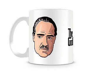 Caneca Poderoso Chefão Vito Corleone Head