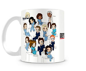 Caneca Anato Personagens Cartoon