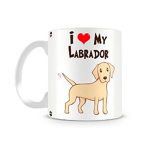Caneca I Love my Labrador