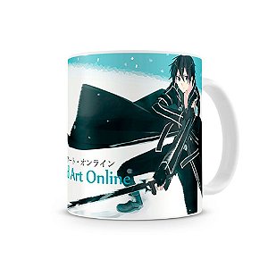 Caneca Sword Art Online Kirito