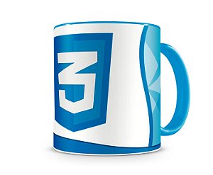 Caneca Linguagem CSS3 color Azul