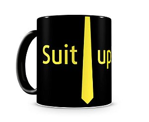 Caneca How I met your mother Suit UP II Black