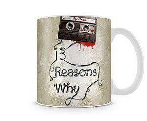 Caneca 13 Reasons Why