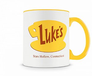 Caneca Lukes Amarela