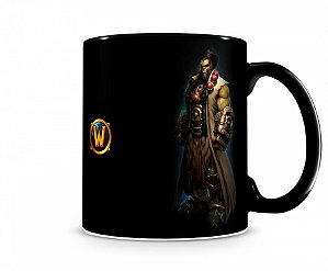 Caneca World Of Warcraft Thrall III Preta