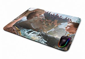 Mouse pad Gamer God of War Kratos e Atreus II