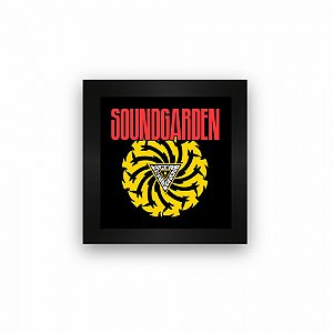 Quadro azulejo com moldura Soundgarden Badmotorfinger