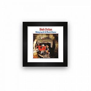 Quadro azulejo com moldura Bob Dylan Bringing