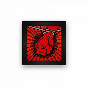 Quadro azulejo com moldura Metallica St. Anger