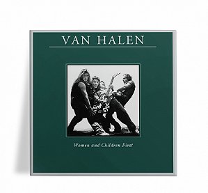 Azulejo Decorativo Van Halen Women and Children First 15x15