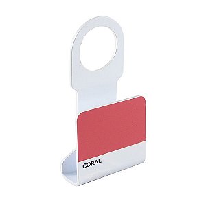 Porta Carregador de Celular Color Coral