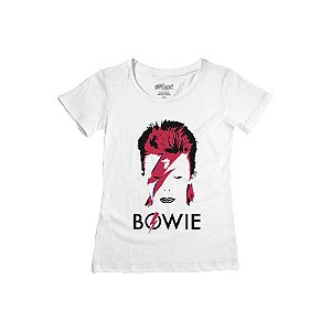 Camiseta Feminina David Bowie Alladin Sane